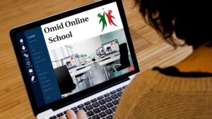 Die Omid Online School für Mädchen in Afghanistan.